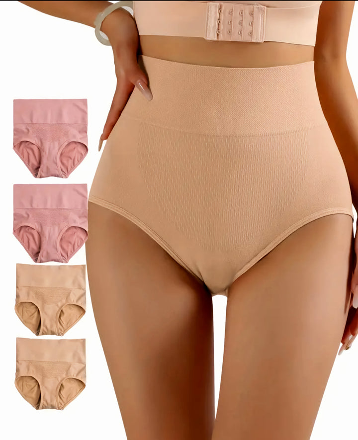 High Waist Breathable Shapewear Panties: Comfy Tummy Control Sexy Underwear - TheNebora