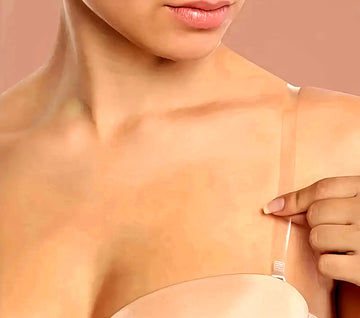 1 Pair Transparent Bra Strap, Invisible Adjustable Shoulder Strap