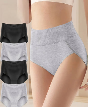 High-Waisted Women's Underwear with Tummy Tuck and Waist Cinching