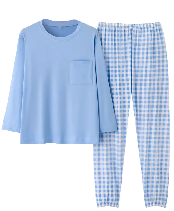 Plus Size Casual Pajamas Set