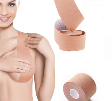 Invisible Breast Lift Tape – Breathable, Elastic Support for a Natural Lift